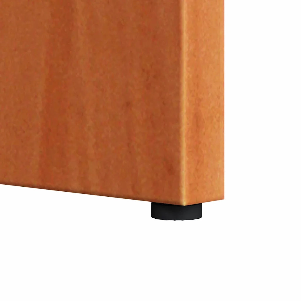 vidaXL Tavolo laterale Cera marrone 50 x 40 x 50 cm