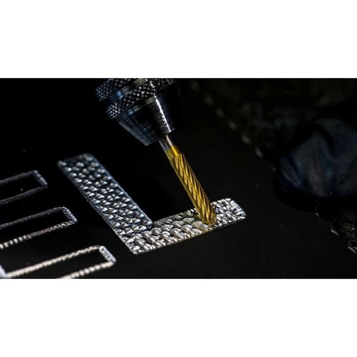 Fresa Dremel Max 9903 in carburo di tungsteno a lunga durata - punta conica 3.2mm