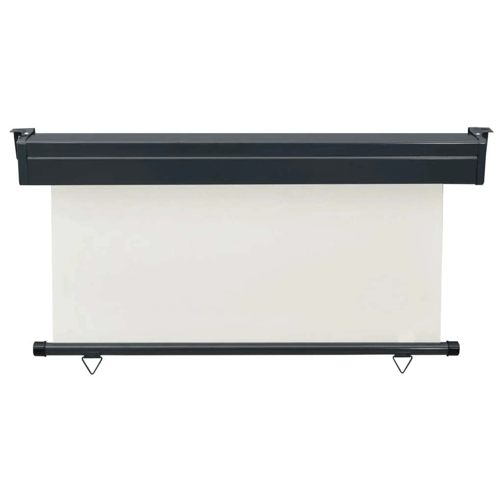 Tenda da sole laterale retrattile/schermo privacy per patio giardino terrazza balcone 140 x 250 cm crema 02_0007010