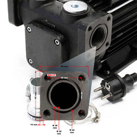 Pompa autoadescante per diesel gasolio 100 l/min 750W 230V altezza di aspirazione 3 m