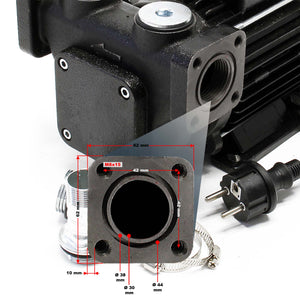 Pompa autoadescante per diesel gasolio 100 l/min 750W 230V altezza di aspirazione 3 m