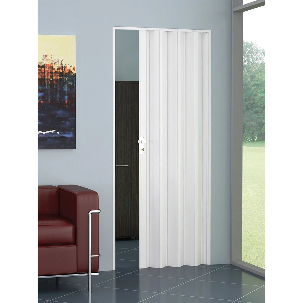 PORTA A SOFFIETTO 'TAMBORA' cm 82 x 210 - colore bianco  - KASART