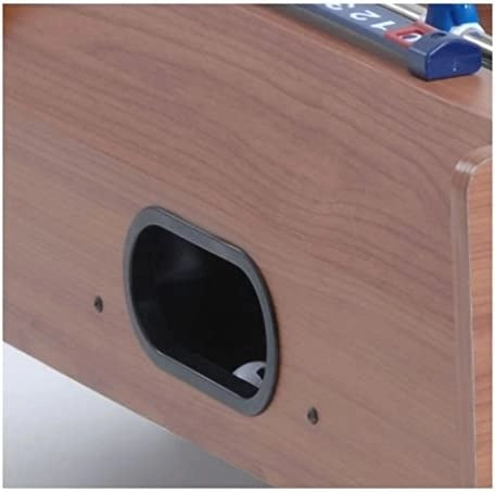 Garlando Calcio Balilla F-Mini da Tavolo Ciliegio con Aste Rientranti Marrone