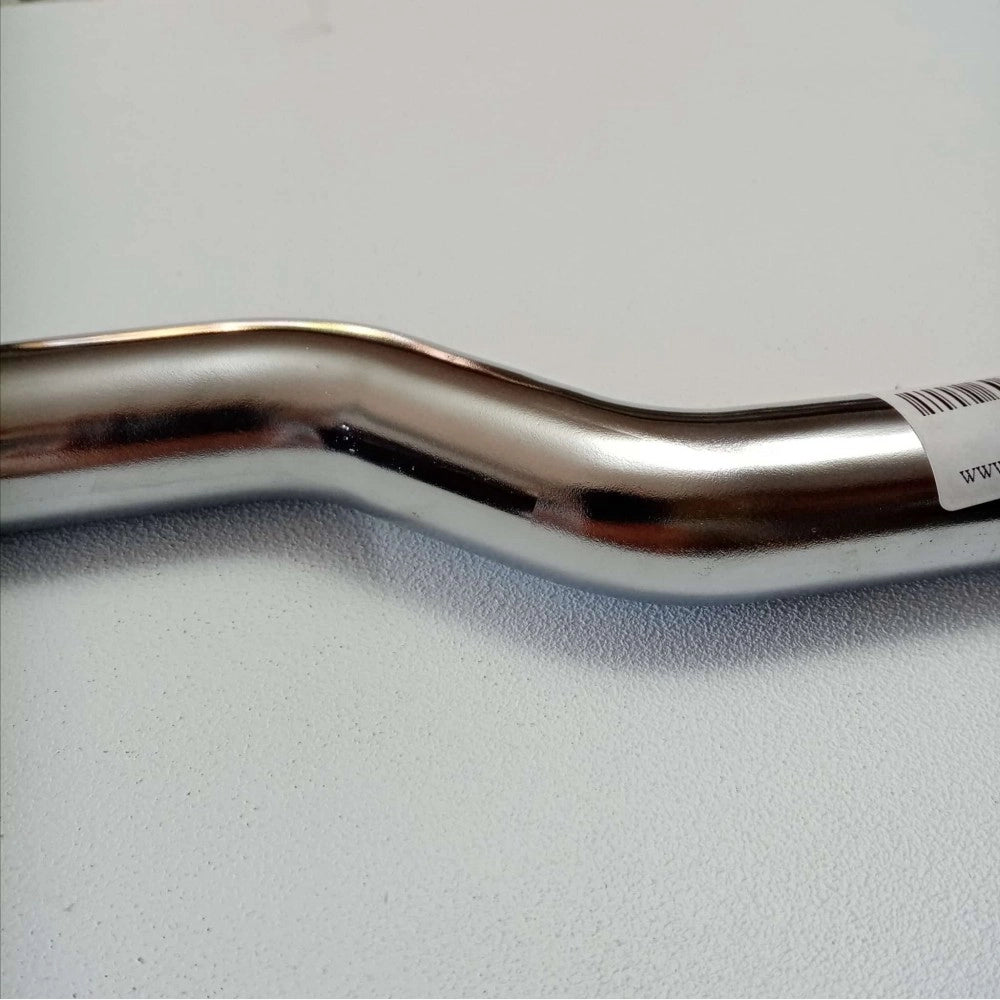 Cannotto eccentrico di ottone cromato da 30mm per wc