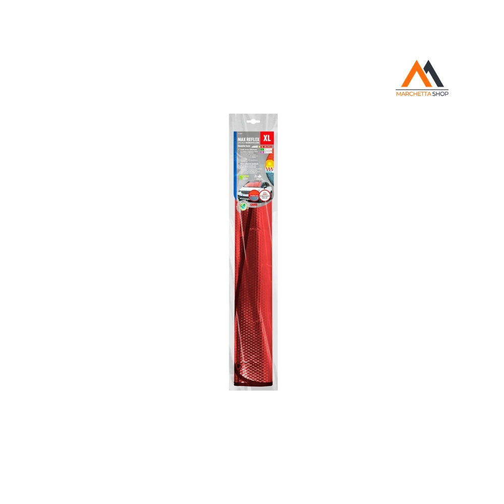 PARASOLE ROSSO XL 145X72 CM DOPPIA RIFLETTENZA