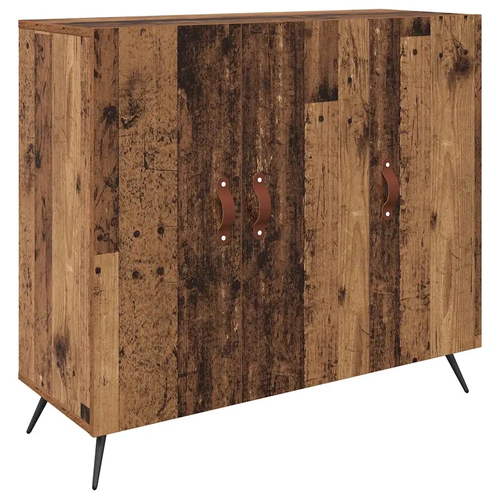 Credenza-Buffet-Armadio da cucina Legno vecchio 89,5 x 34 x 80 cm Legno multistrato