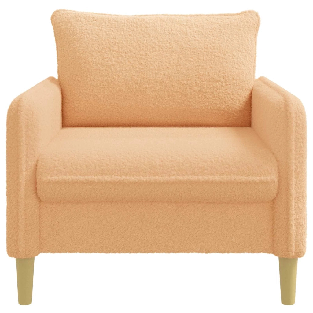 Poltrona XL Beige Bouclé 42043554