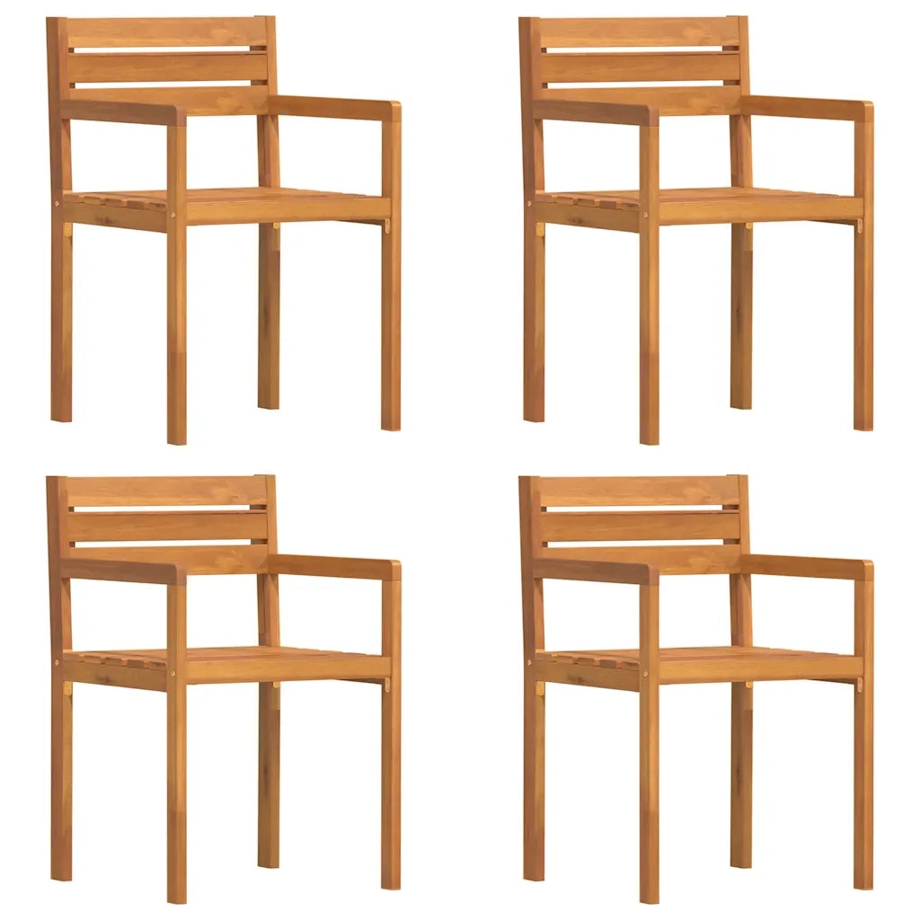 Set da pranzo da giardino da 5 pz in Legno Massello di Acacia 3334771