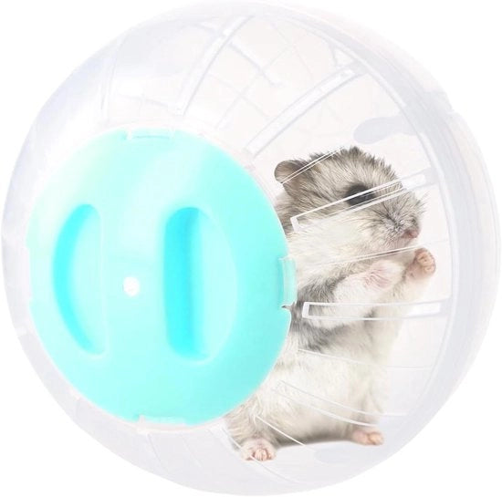 Giroscopio da Corsa per Hamster Nano 14.5cm Giocattolo per Animali Piccoli (Azzurro)