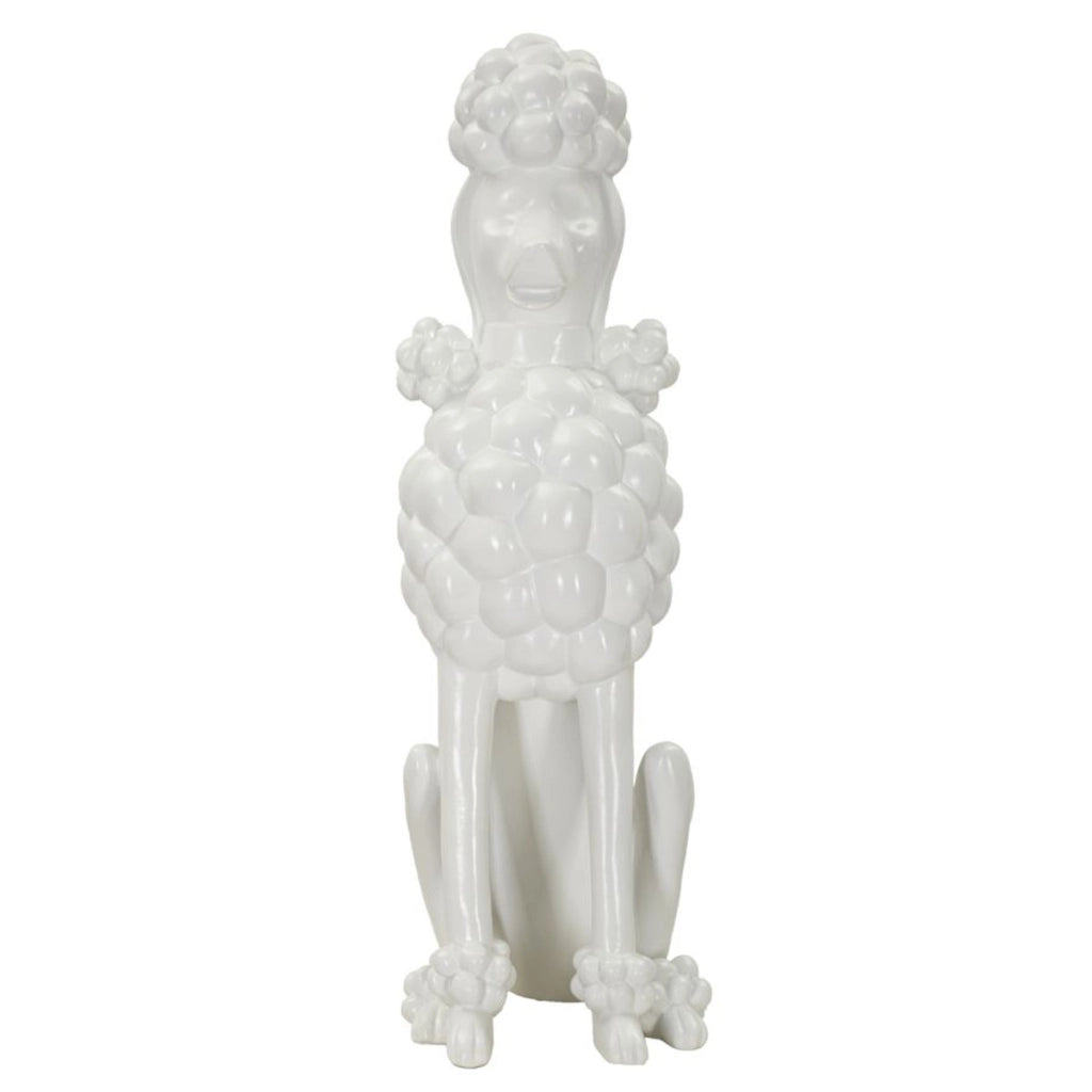 Scultura VKH366, Bianco, Poliresina, 20x26x61 cm