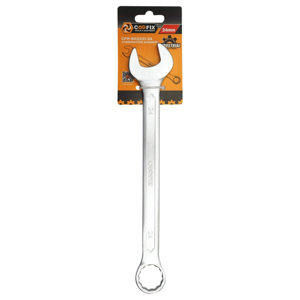 Chiave combinata fissa e a cricchetto da 24 mm professionale Coofix