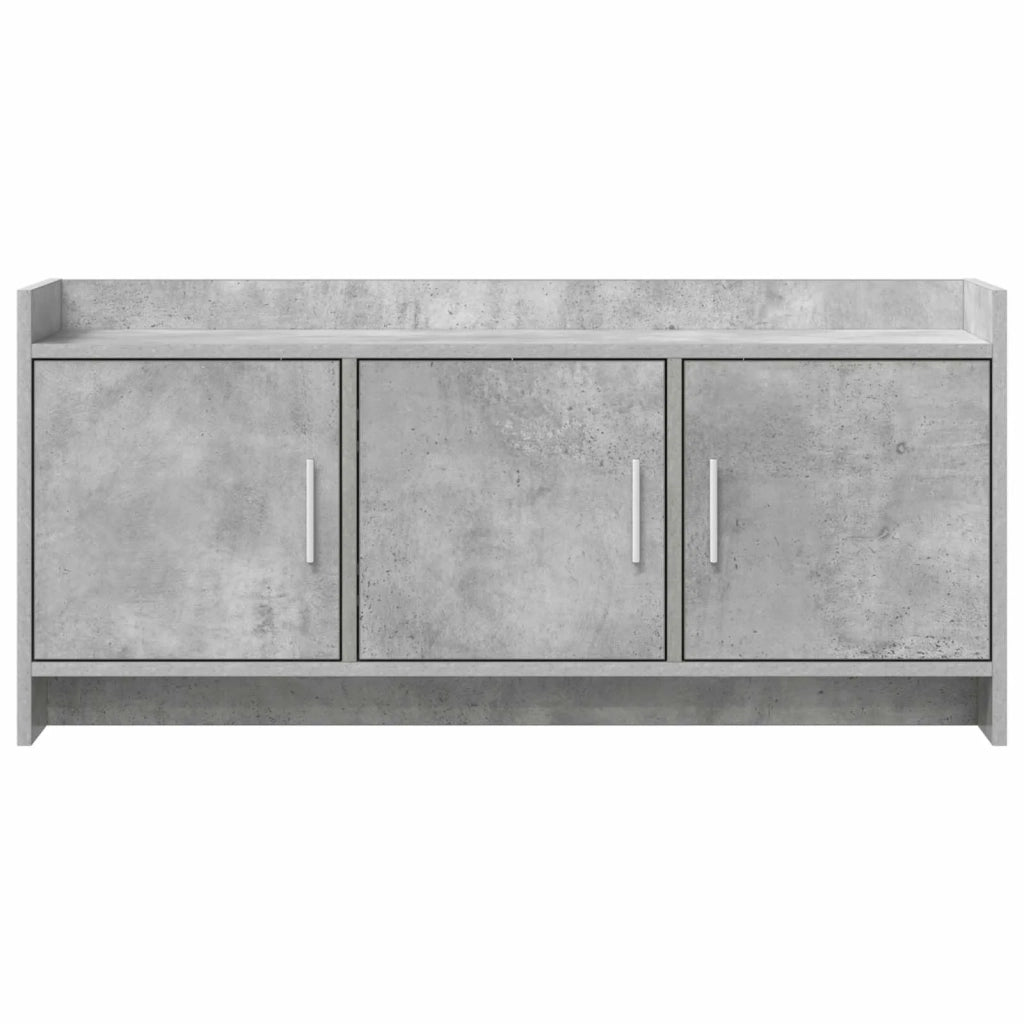 Mobile TV 102 x 33 x 47 cm Grigio Cemento Legno ingegnerizzato 8011190