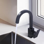 360° giratoria alta pressione cucina per cucina stacaravan in acciaio inossidabile con maniglia e rubinetto per cucina