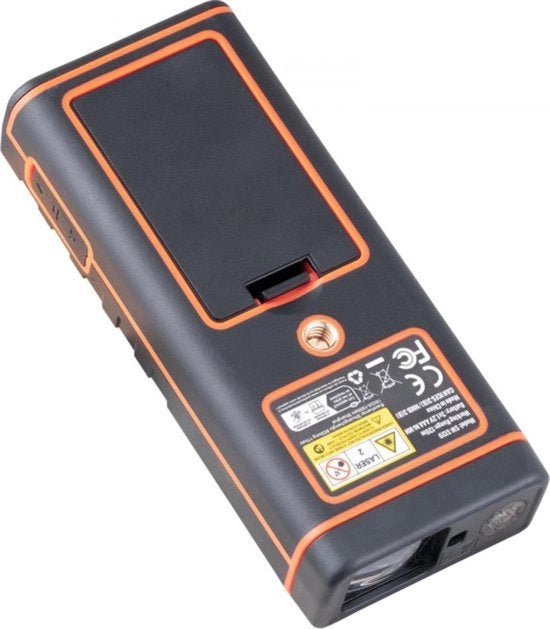 Misuratore di distanza laser - 121m di portata misuratore di distanza - precisione misuratore di distanza schermo LCD 6 cm