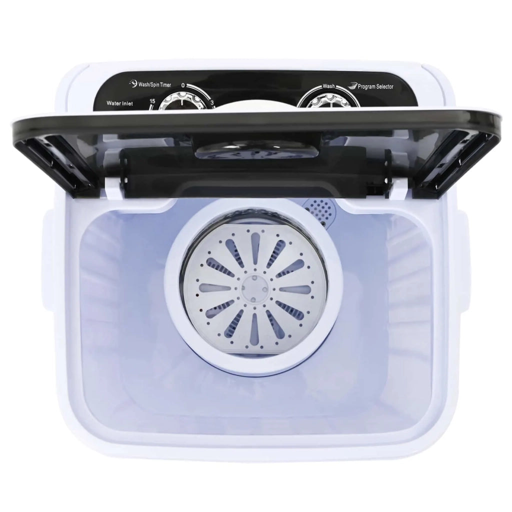 Mini lavatrice con vasca singola 4,6 kg Nero e Bianco 42039111