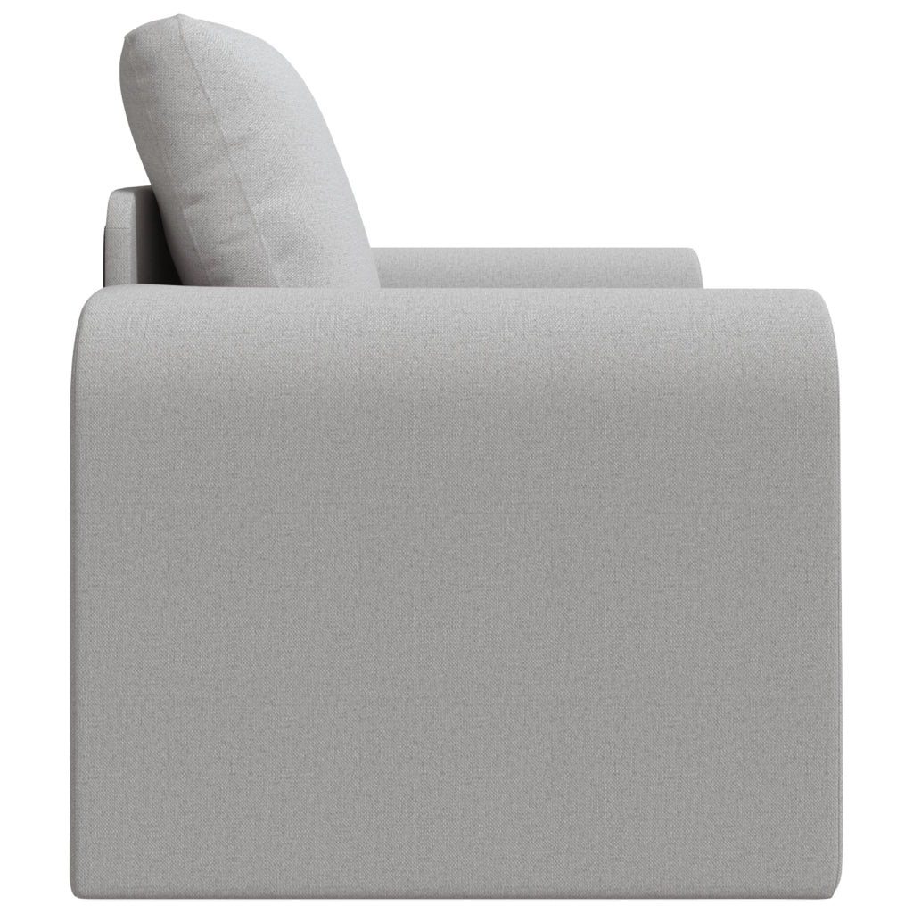 Divano Letto 2-in-1 Grigio Nuvola 98x71x83 cm Tessuto