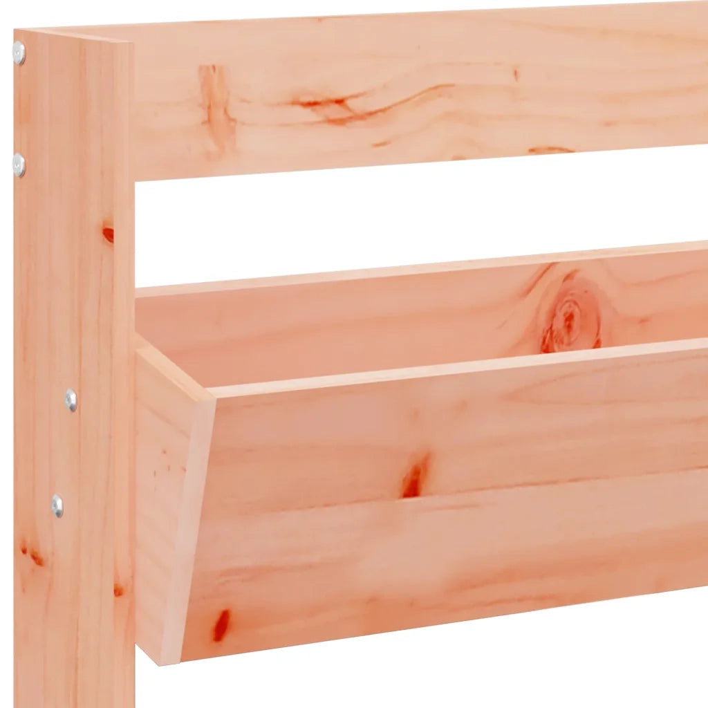Fioriera a Muro 3 Ripiani-Vaso-Contenitore per Piante 60x18,5x110cm Legno Massello Douglas