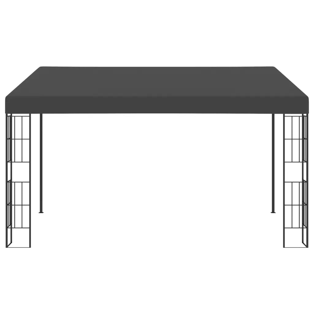 Gazebo a Parete 3x4 m Antracite in Tessutocod mxl 73131