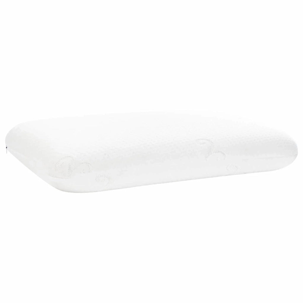 Cuscino da Letto Bianco 50 x 30 x 10,5 cm Schiuma Memory CFW1299678
