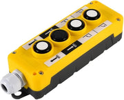 Box di controllo per gru a muro - 4 pulsanti - Resistente e facile da usare - Adatto per impianti di sollevamento - Realizzato in ABS Plastic