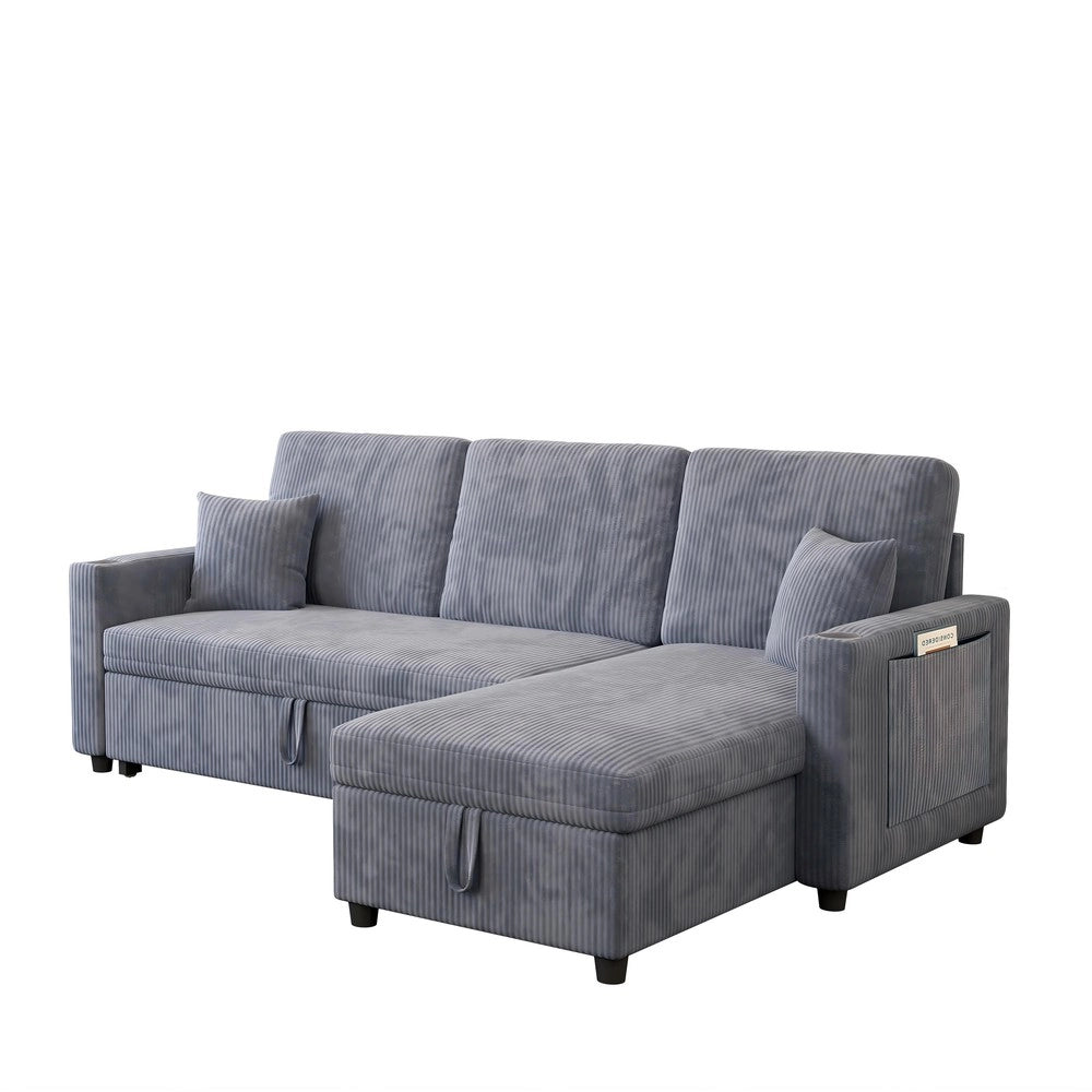 Divano Angolare Letto con Contenitore ¨C Xylo ¨C Modulare, Chaise Longue