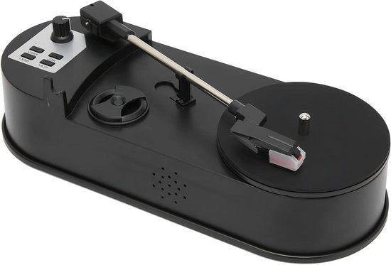 Convertitore da LP a MP3 Portatile - Supporto per LP 33 45 PRM - Slot di Memoria - Riproduttore di Dischi da 33 45 giri.