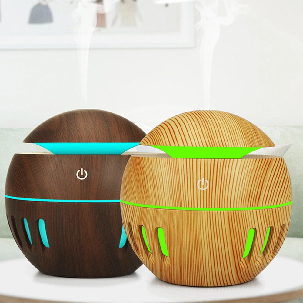 Trade Shop - Umidificatore Ultrasuoni Diffusore Di Aromi Oli Essenziali Per Aromaterapia Usb -