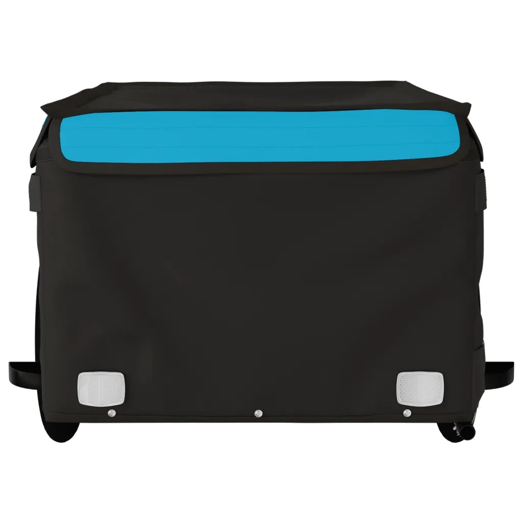 Rimorchio da Bici Nero e Blu 45 kg in Ferro CFW3552666