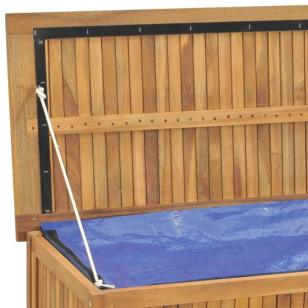 Baule da giardino 114 x 50 x 58 cm in legno massello di teak 02_0012987