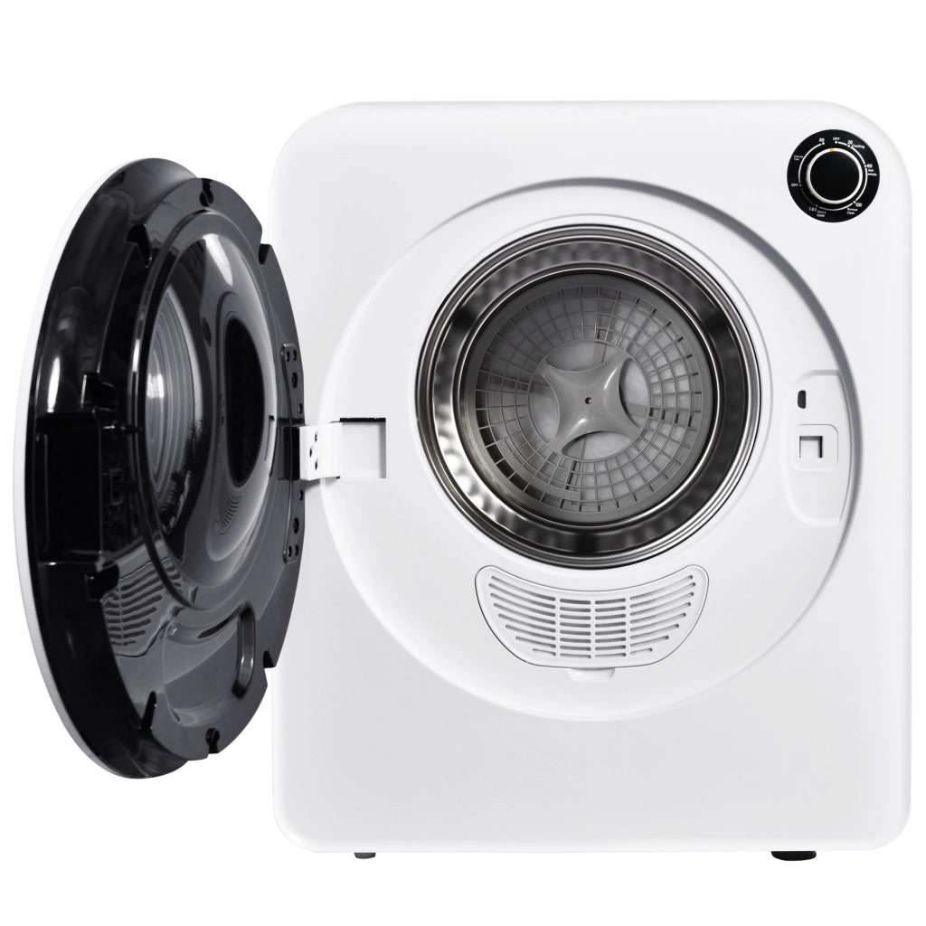 Asciugatrice ad Evacuazione ¨C MINIMAL ¨C 3 kg, 830W, Acciaio Inox, Bianca, 5 Programmi, Montaggio a Parete