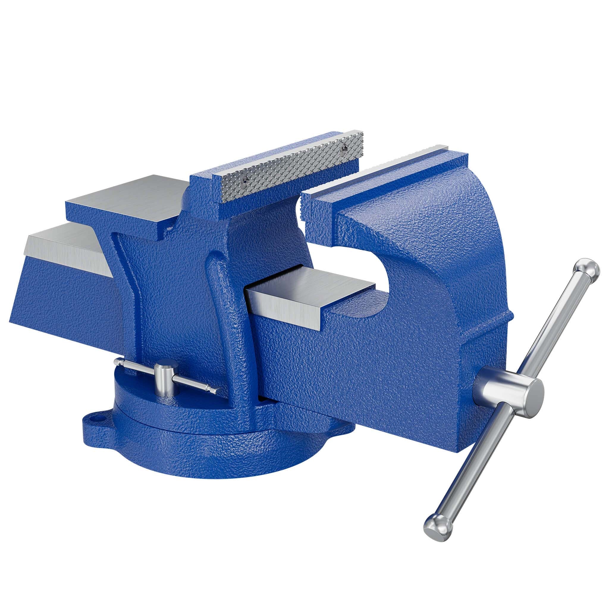 Morsa da banco Heavy Duty 125mm con incudine e ganascia di serraggio per sollecitazioni pesanti