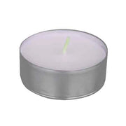 KIT MINI CANDELE BIANCHE 'LIGHT' Ø cm 3,6x1,55h - confezione 25 pezzi