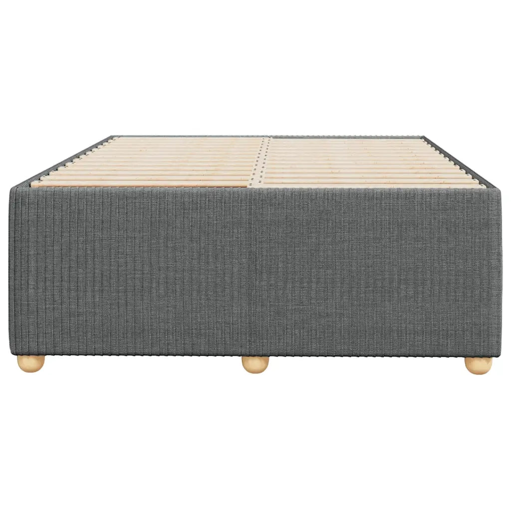 Giroletto senza Materasso Grigio Scuro 120x200 cm Tessuto 3284929