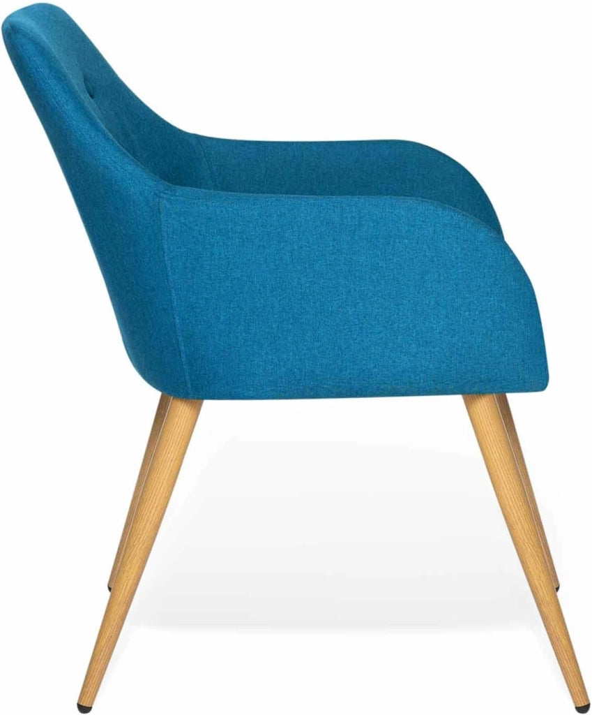 Set di 2 poltrone DANIA blu anatra