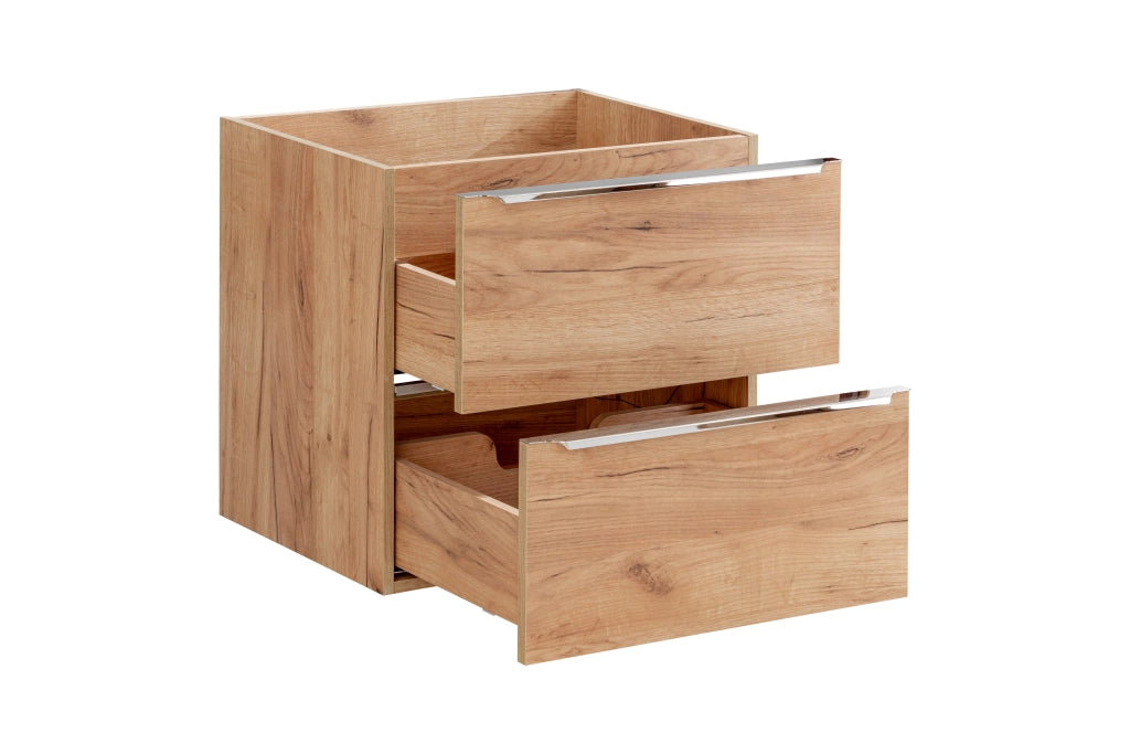 Mobile sottolavabo 60 cm 2 cassetti Capri Oak 60 x 57 x 46 cm