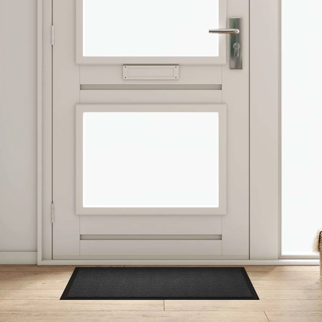 Tappetino Antracite 60 x 40 x 1.2 cm Tessuto Teddy 42013435