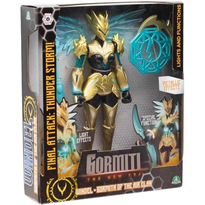 Figura articolata - GORMITI - Gormiti con attacco Aria Leggera - Windel - 27 cm - da 4 anni - GRV072