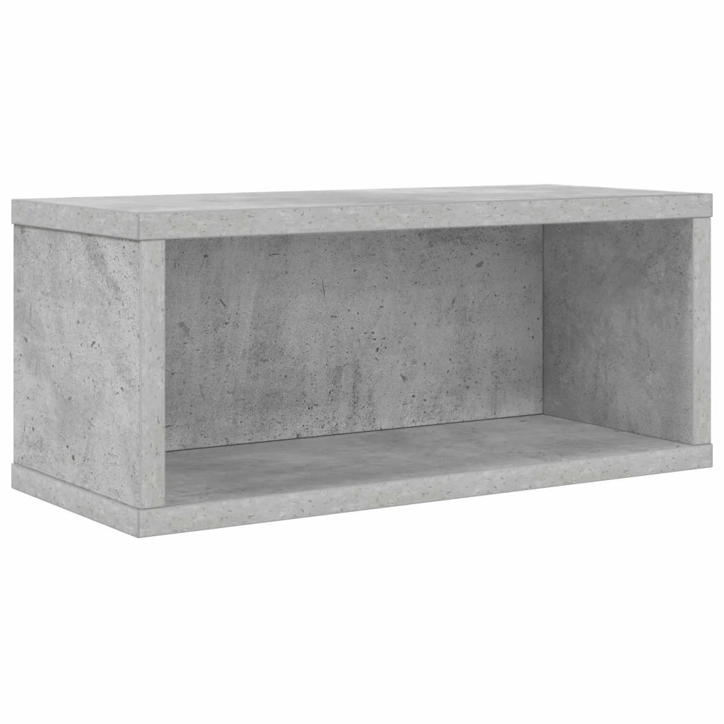 Rack per Stoccaggio CD Grigio Cemento 40 x 17 x 17 cm 8012715