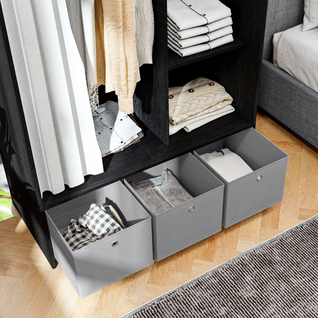 Armadio con porta scorrevole ¨C zephmum ¨C bianco 105x48x160 cm