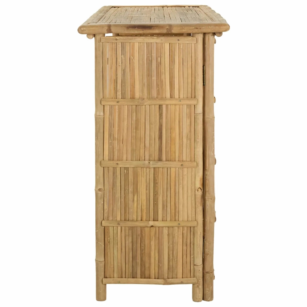 Tavolo da bar da esterno Naturale 115 x 55 x 105 cm Bambù