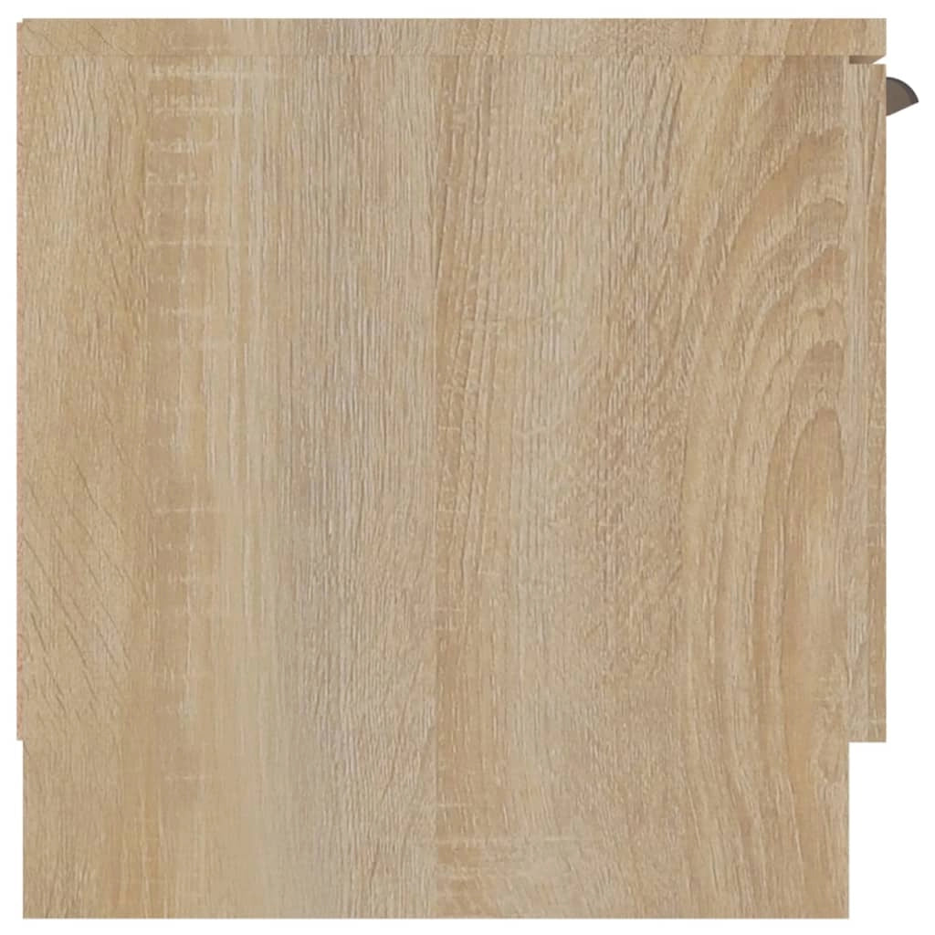Mobile TV multimediale mensola TV credenza mobile TV sala da pranzo soggiorno camera da letto rovere Sonoma 102 x 35 x 36,5 cm legno ingegnerizzato marrone 02_0027435