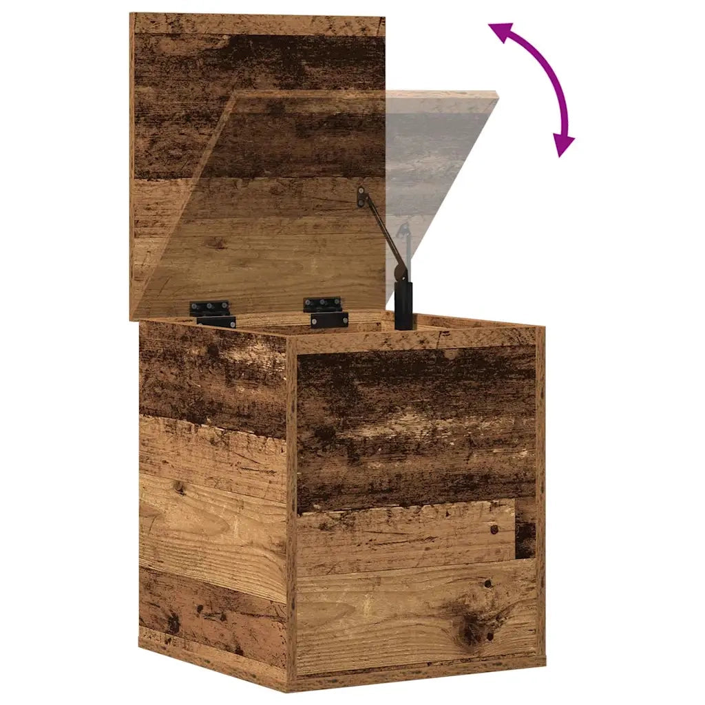 Scatola di Stoccaggio Legno vecchio 40 x 42 x 46 cm CFW9789515