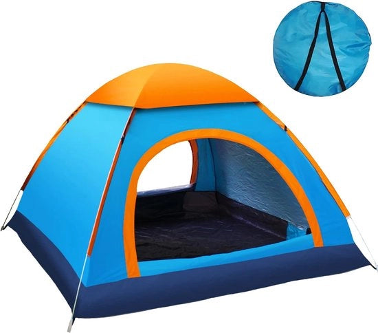 Tenda da campeggio per 2-3 persone, automatica, impermeabile, tenda pop-up, resistente al vento, leggera, per uso esterno, per spiaggia, per eventi, per viaggi, per escursioni, per pesca