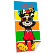 Trade Shop - Telo Mare In Cotone Topolino Mickey Mouse Asciugamano Mare Piscina Bambini -