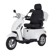 Z-TECH ZT-15-C Trilux Plus – Scooter Elettrico 3 Ruote per Anziani e Disabili-Bianco