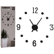 OROLOGIO DA PARETE IN LEGNO ADESIVO