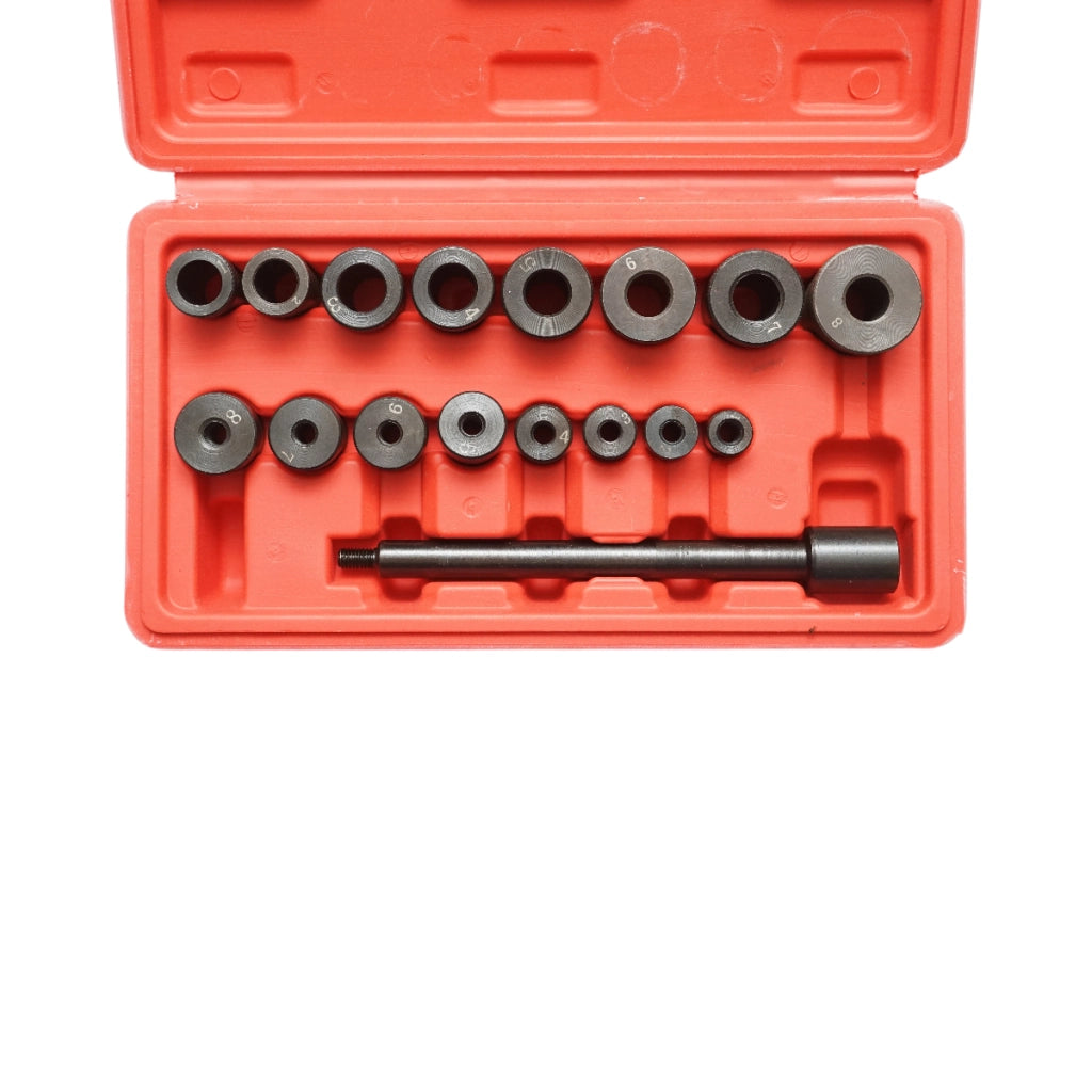 Kit universale di montaggio e centraggio della frizione ad anello conico da 17 pezzi