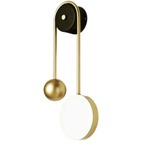 Lampada Da Parete App1474-w Gold