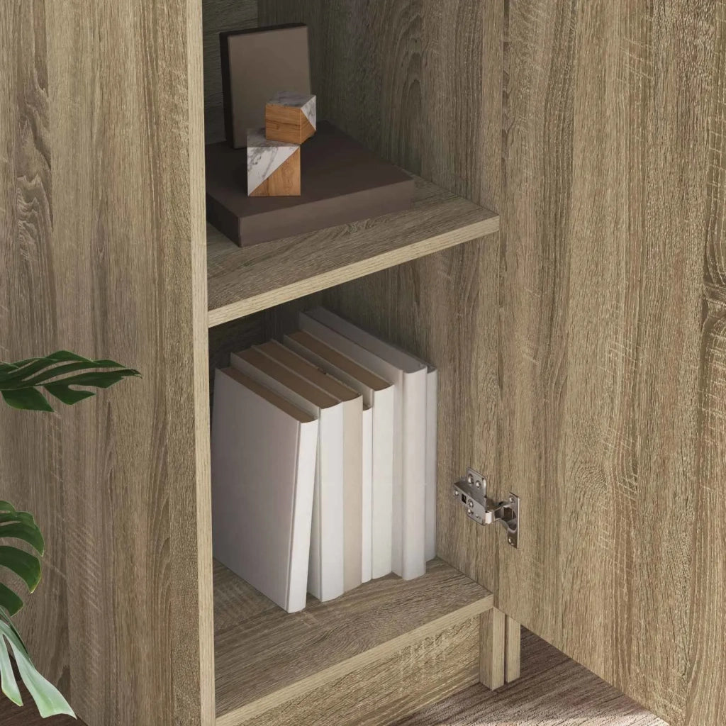 Scrivania 2 pcs Rovere Sonoma 3337283