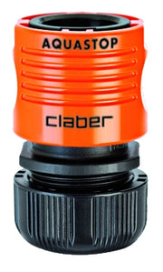 Claber RACCORDO RAPIDO AQUASTOP Art. 8602 mis. 1/2